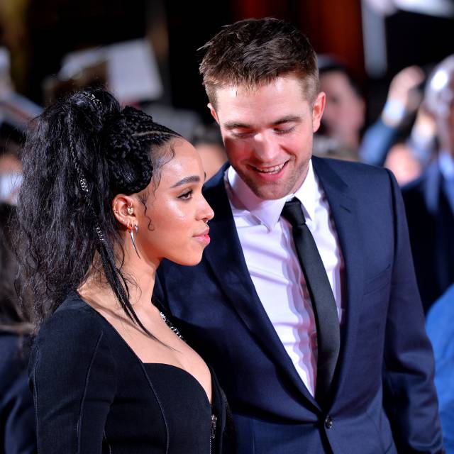 FKA Twigs y Robert Pattinson, en un estreno el pasado febrero.