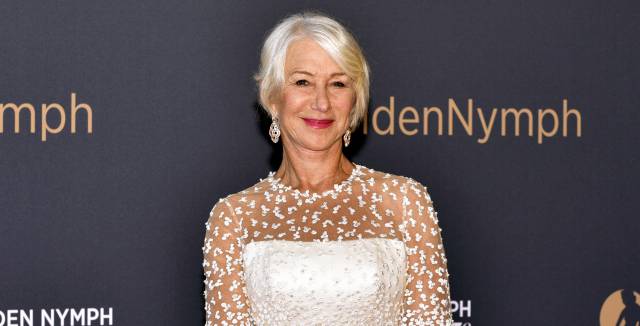 La actriz Helen Mirren.