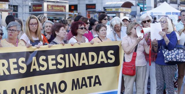 Concentración contra la Violencia a las Mujeres.