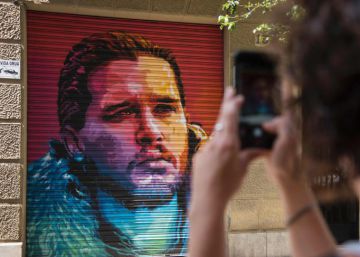 ‘Juego de tronos’, ‘The Walking Dead’... las series que inspiran arte callejero