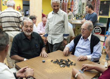 Carlos Slim visita Galicia Carlos Slim visita Galicia