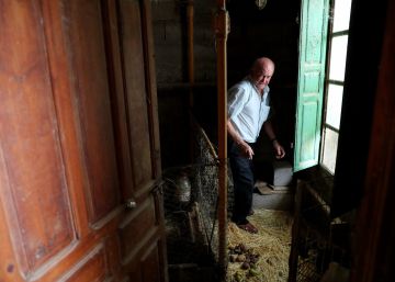 Imágenes de la vida en suspenso por el incendio