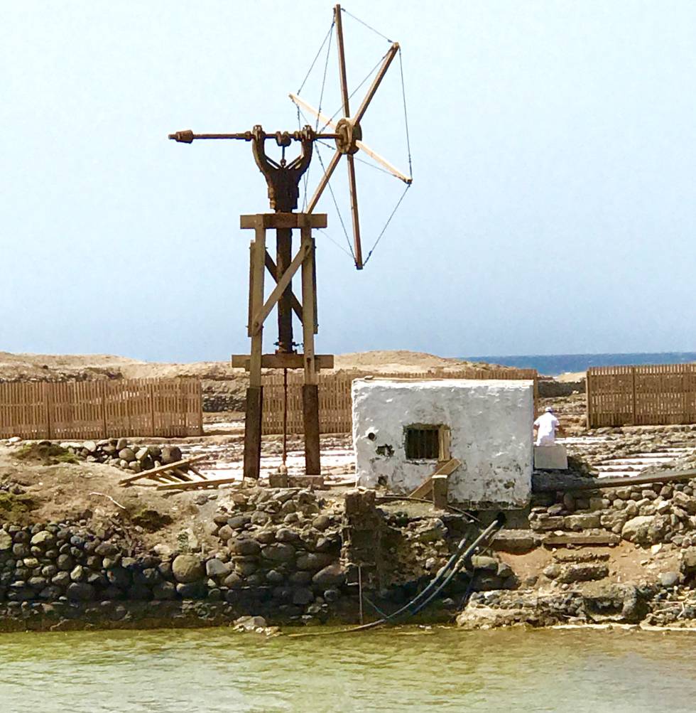 RESTOS DEL ANTIGUO MOLINO DE LAS SALINAS CAPEL