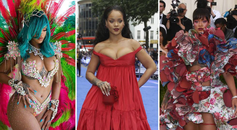 La cantante Rihanna.