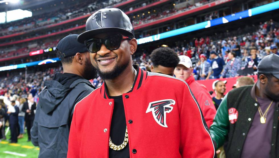 Usher, el pasado febrero.