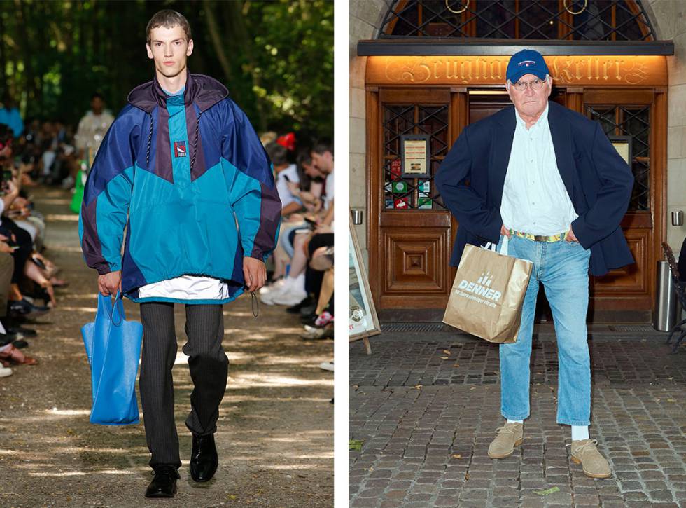 Balenciaga SS18 (izquierda) y Vetements SS18