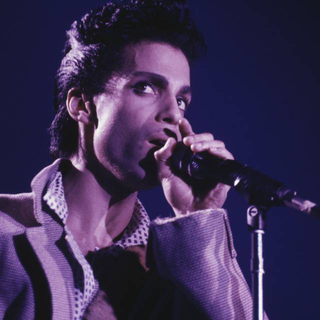Prince, durante su gira Hit N Run-Parade en Wembley Arena, en Londres.