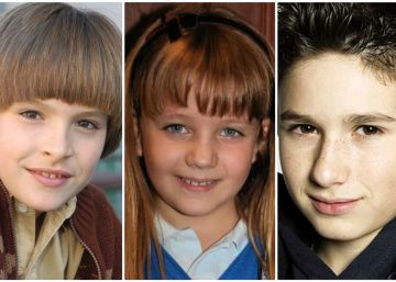 Así han crecido los niños de las series españolas Así han crecido los niños de las series españolas