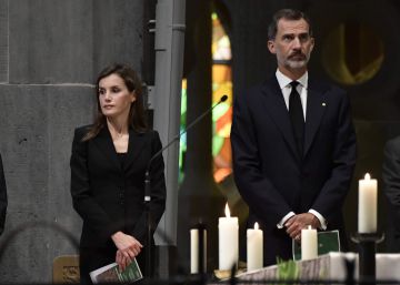 Los Reyes participan en la misa en honor de las víctimas del atentado de Barcelona y Cambrils.