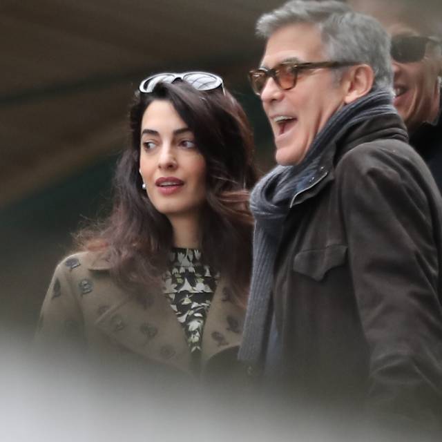 Amal y George Clooney.