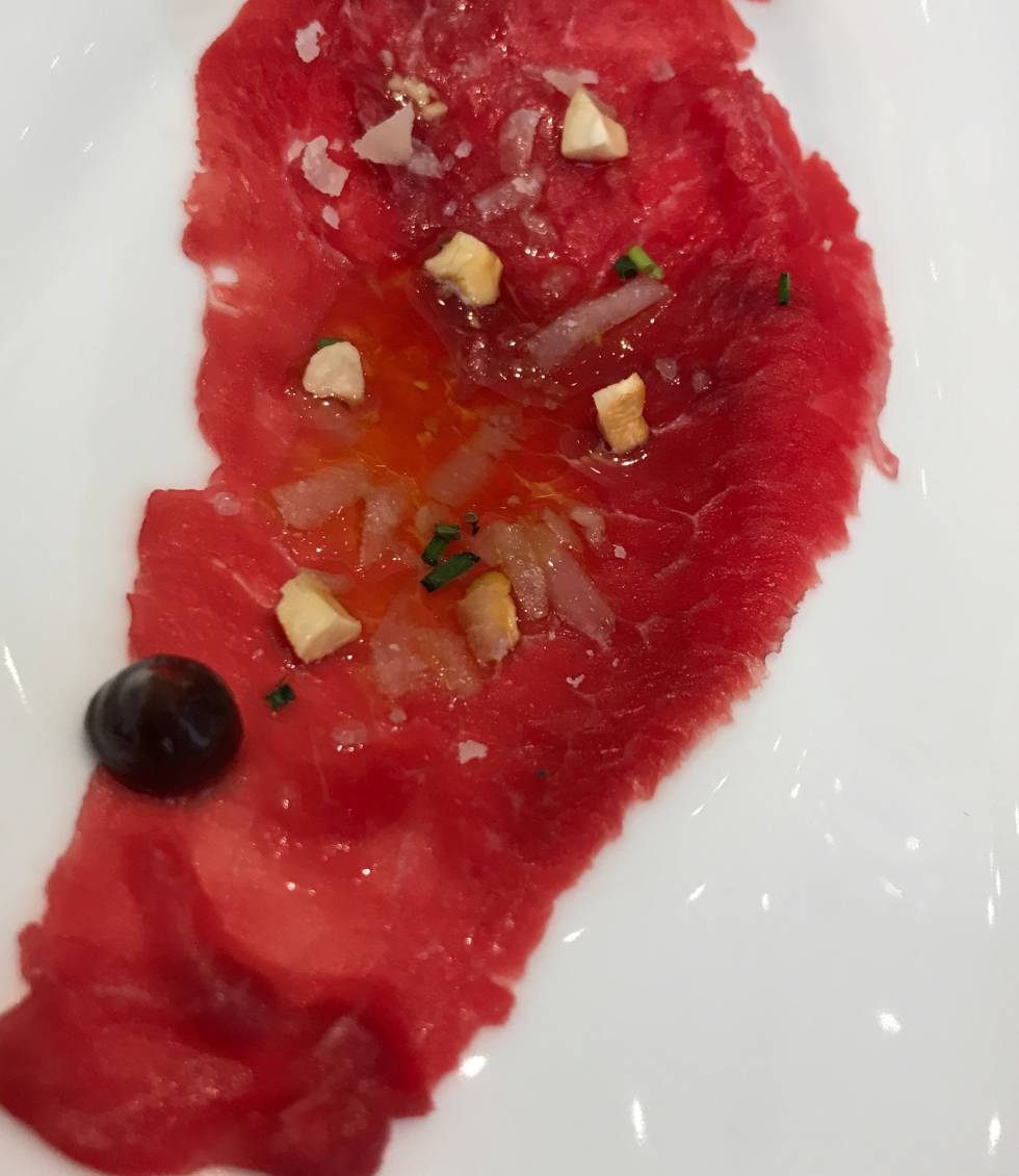 CARPACCIO DE PALADAR DE ATÚN CAPEL
