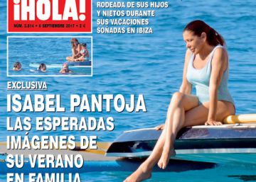 Isabel Pantoja, en bañador en la portada de ‘¡Hola!’
