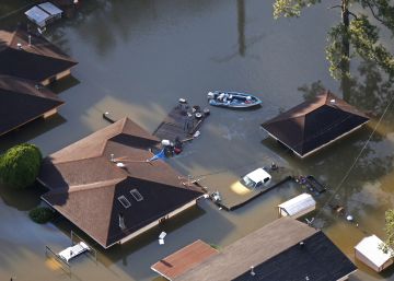 Els paisatges que ha deixat l’huracà Harvey en el seu pas