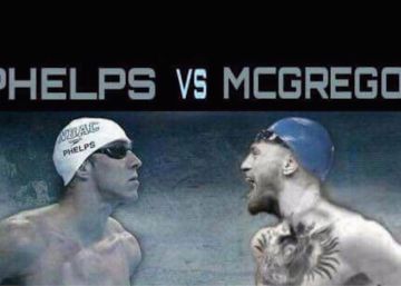 Michael Phelps reta a McGregor: ¿estamos ante la ‘brazada del siglo’?