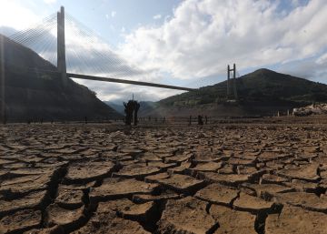 Un pantano que se queda vacío Un pantano que se queda vacío