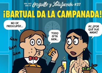 La revista de Manuel Bartual lleva en su portada a Manuel Bartual dibujado por Manuel Bartual