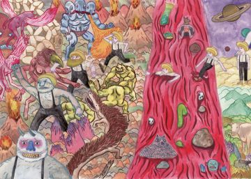 El mejor dibujante de ‘Hora de Aventuras’ nos muestra su lado chiflado El mejor dibujante de ‘Hora de Aventuras’ nos muestra su lado chiflado