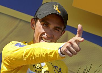 La carrera de Contador, en imágenes