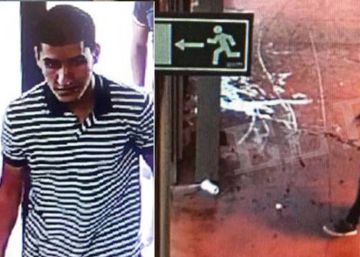 Las imágenes del terrorista huyendo de La Rambla de Barcelona Las imágenes del terrorista huyendo de La Rambla de Barcelona
