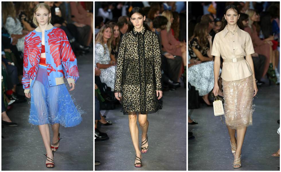 Propuestas de la firma italiana N.21 durante la Semana de la Moda de Milán.