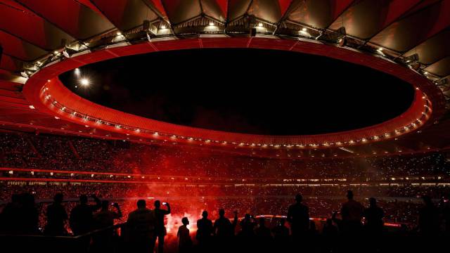 El Wanda Metropolitano, el pasado sábado.