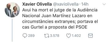 El bulo independentista sobre la muerte de un juez de la Audiencia Nacional