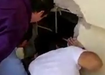 El angustioso rescate de varios niños atrapados tras el terremoto en México
