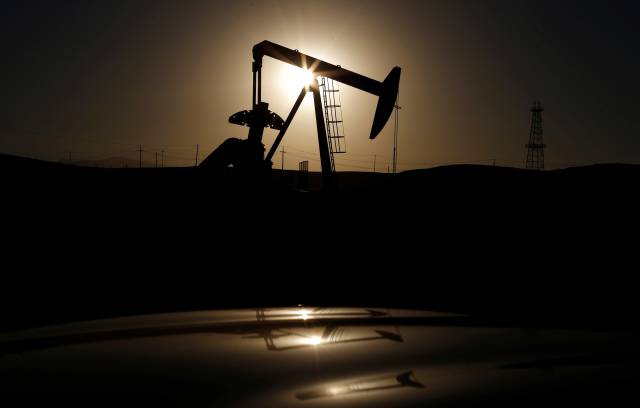Bomba de extracción de petróleo en California, EE UU