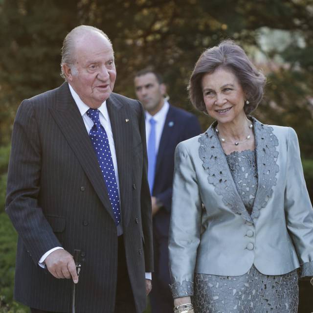 Los Reyes eméritos, el pasado 14 de julio.