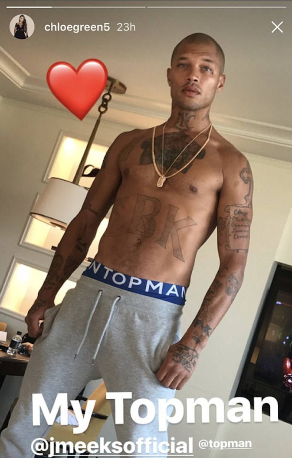 De delincuente a modelo millonario: la historia de Jeremy Meeks sí es el sueño americano