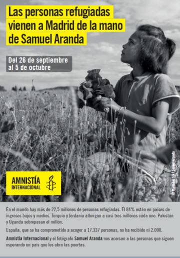 Así se reclama que España acoja a los refugiados que prometió