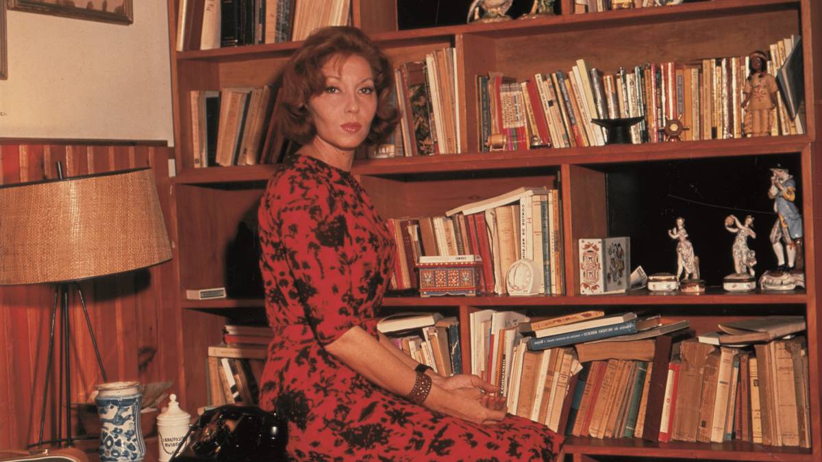 La escritora brasileña Clarice Lispector.