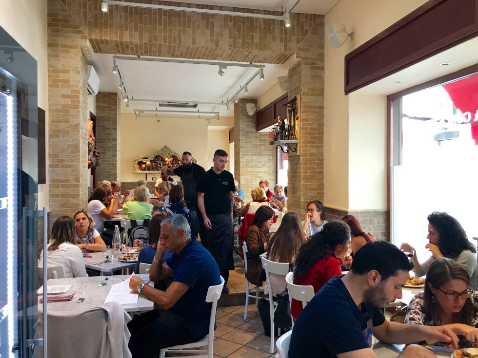 COMEDOR DE PIZZERÍA OLIVA CAPEL