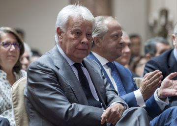 dvd864 Madrid 26092017 Felipe González participa en la II Asamblea de Madrid Foro Empresarial con empresarios madrileños. Hotel Wellington. Foto: Inma Flores
