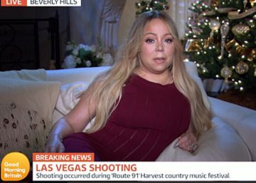 La desafortunada ‘postura’ de Mariah Carey ante la noticia del tiroteo en Las Vegas