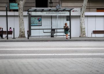Barcelona, a medio gas por la huelga general