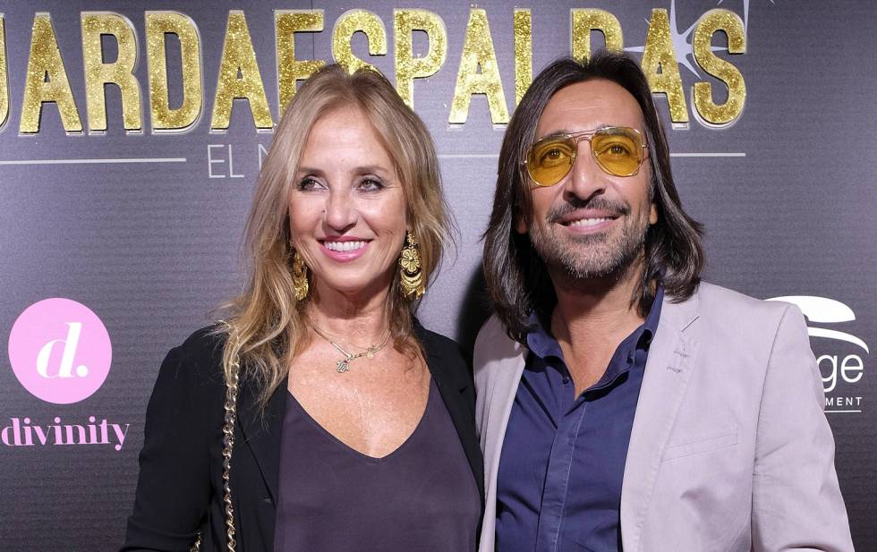 Mariola Orellana y Antonio Carmona en el estreno del muscial 'El Guardaespaldas' en Madrid el pasado 28 de septiembre.
