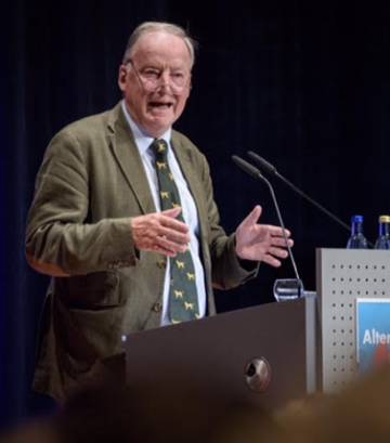 Alexander Gauland, líder de la ultraderecha alemana.