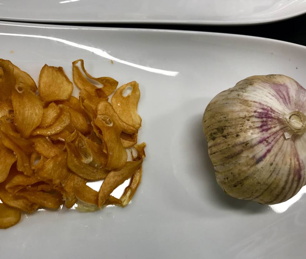 AJO VIOLETA CHINO Y SU FRITURA CQPEL