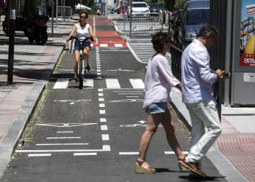 El carril bici es más seguro El carril bici es más seguro