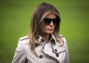 Há quem pense que essa mulher que acompanha Trump não é Melania Há quem pense que essa mulher que acompanha Trump não é Melania