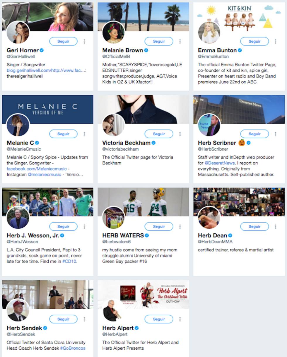 El motivo por el que Kentucky Fried Chicken solo sigue a 11 personas en Twitter (y cinco son las Spice Girls)