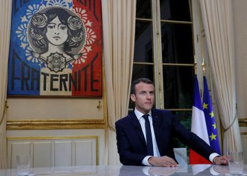 Macron, a la defensa de los símbolos europeos