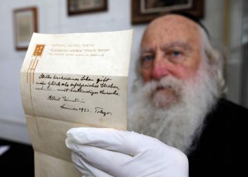 1,32 millones de euros por el secreto de la felicidad de Einstein