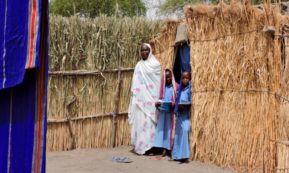 Sena, madre de seis hijos, pudo reforzar la nutrición del pequeño con proteínas de origen animal gracias a la carne seca de kuri.