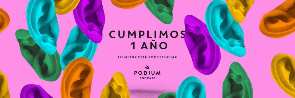 Podium Podcast cumplió un año el pasado 8 de junio de 2017.