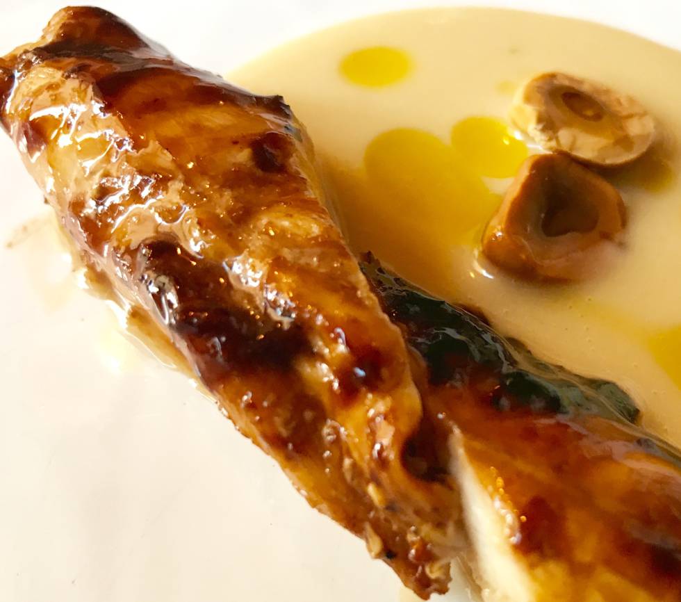 RAPE ASADO AL JUGO DE AVELLANAS CAPEL