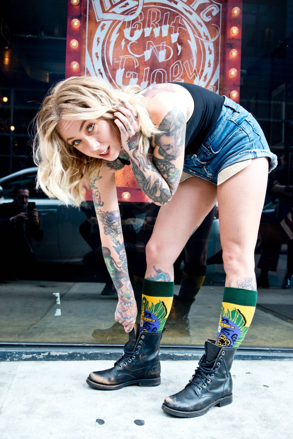 Megan Massacre, la tatuadora que encuentra monísimo dibujar mascotas