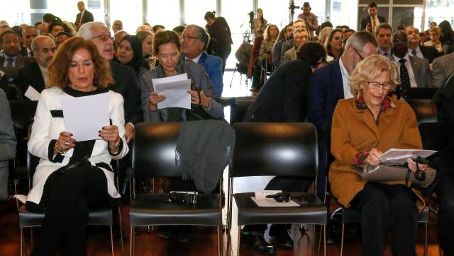 Ana Botella y Manuela Carmena, en una imagen de archivo.