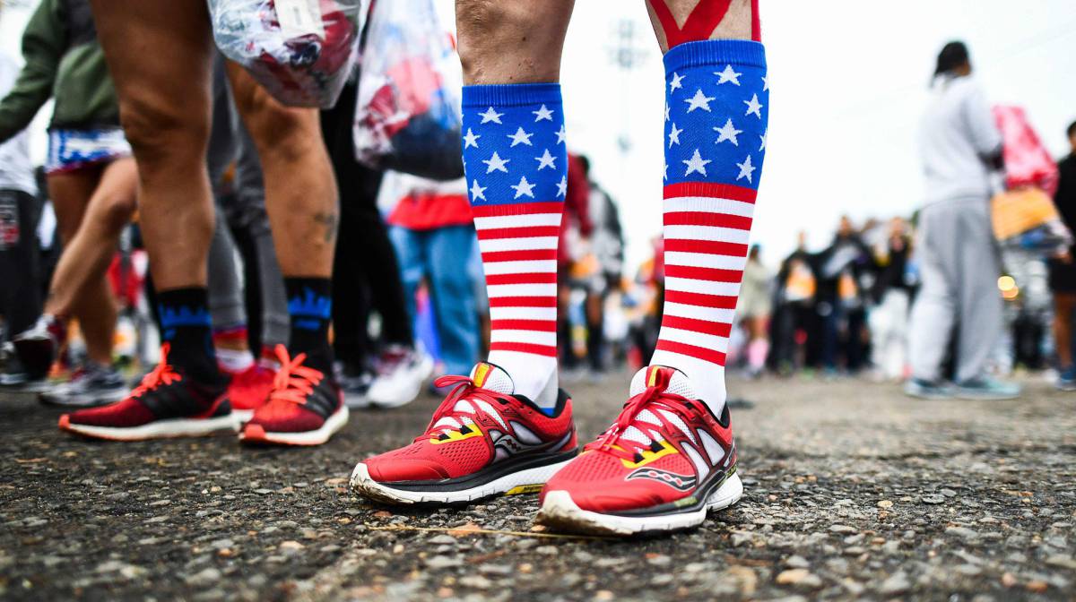 Ambiente en el Maratón de Nueva York.